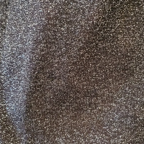 Y2K Vivinenne Tam Shimmering Long Sleeve Top Size 1 - Picture 3 of 4